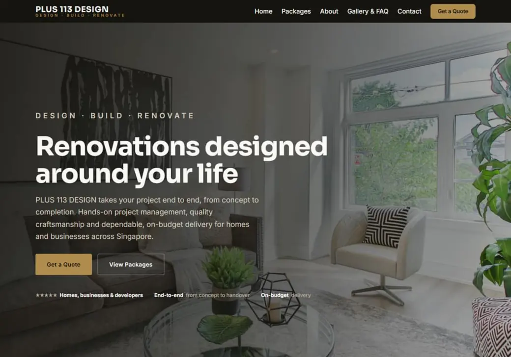 Online store built with Warely Ecom — Renovation (Service)