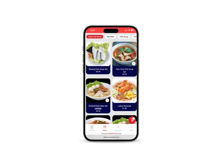 A shopper buying from the Warely online store on a phone