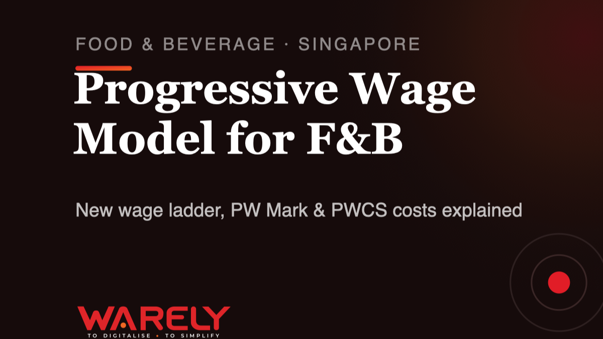 The Progressive Wage Model for F&B: Wage Ladder, PW Mark, and What It Costs You