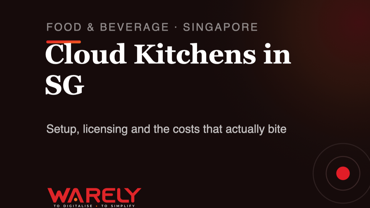 Cloud Kitchen Singapore: Setup, Licensing and Costs